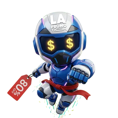 Mascote 3D do La Promotion